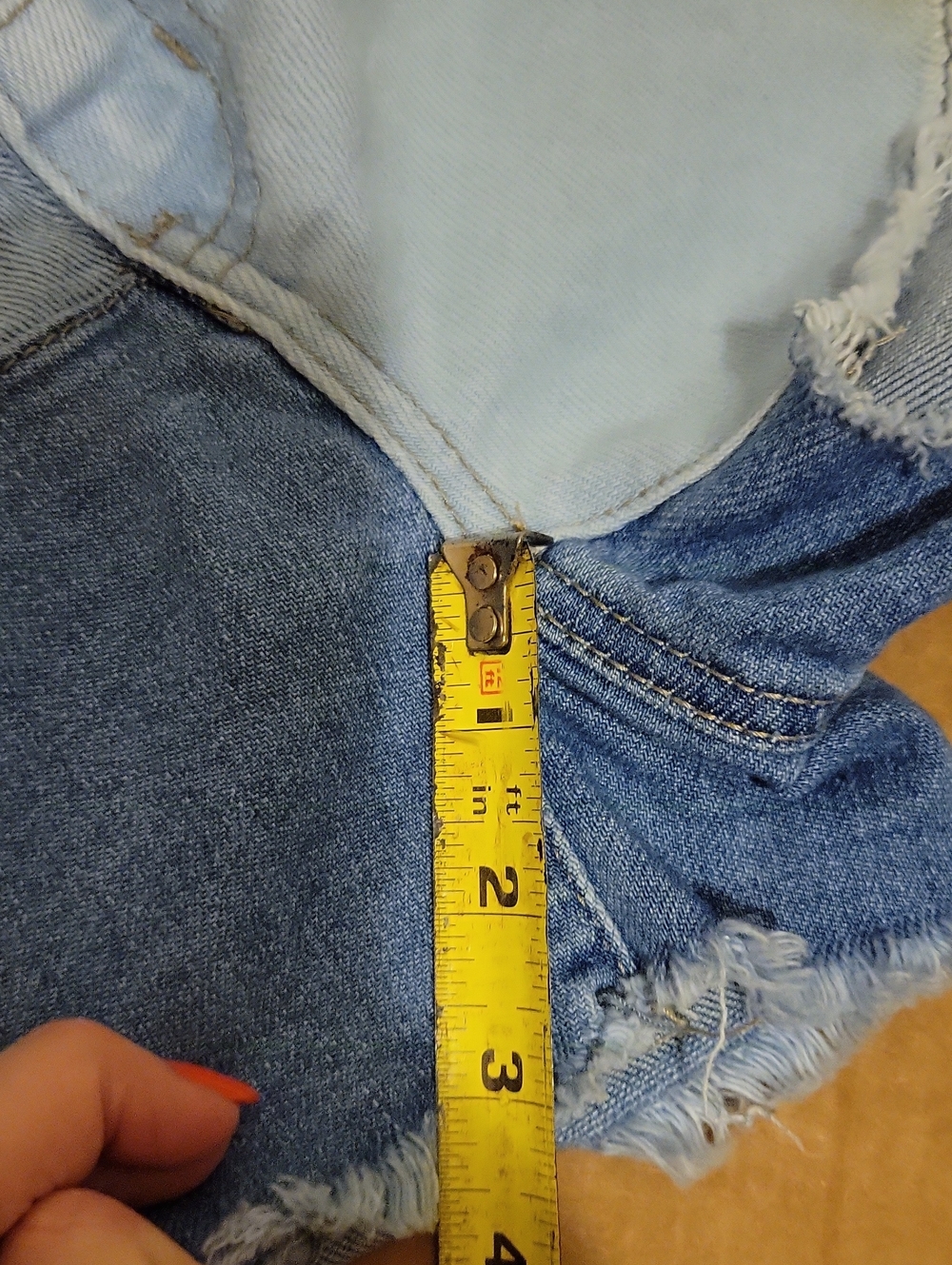 SO High Rise Patchwork Shorts - Picture 10 of 12